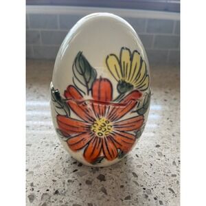 Vintage LegoJapan‎ Ceramic Egg Salt and Pepper Shakers